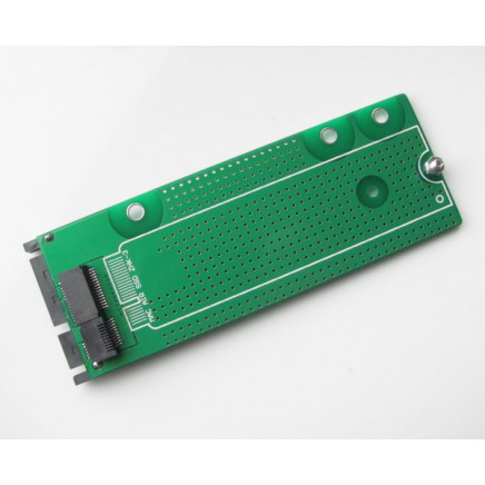 Converter Macbook Air SSD 17+7pin to SATA 15+7pin Male