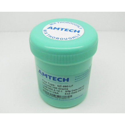 Amtech NC-560-LF Lead-Free No-Clean Solder Paste 100g