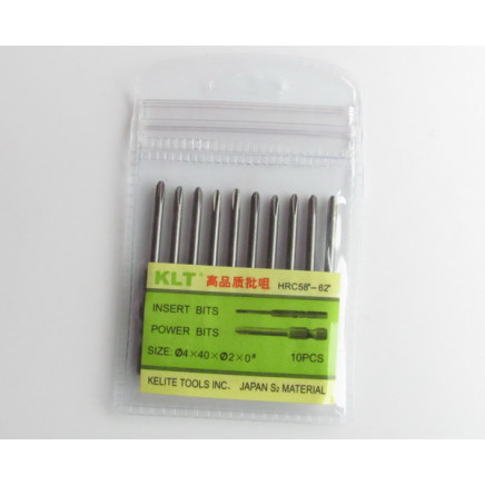 10pcs Philips Screwdriver Bit ?2.0mm