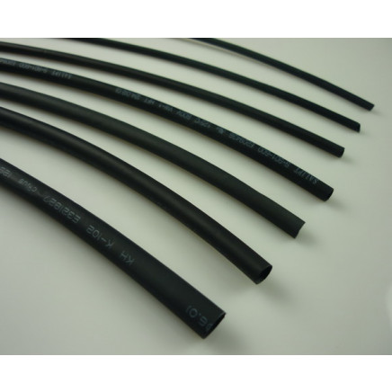 Black Heat Shrinkable Tube 1m