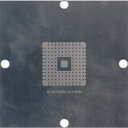 MCP89M2-A2 Stencil 80x80mm