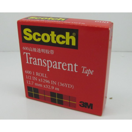 3M Scotch Transparent Tape 12.7mm x 32.9M