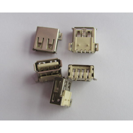 5pcs U043 USB 2.0 Female Connector