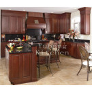 (Solid Cherry Wood kitchen #2012-39) Kitchen Cabinet