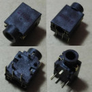 2pcs Laptop Earphone Jack 6pin AJ115