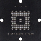 845MP/855PM Stencil 80x80mm
