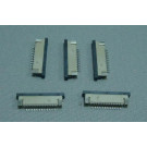 5pcs FFC/FPC Connector 12pin Pitch 1.0mm Bottom Contact