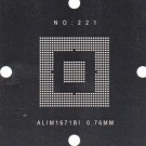 ALIM1671BI Stencil 80x80mm