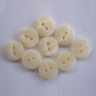 2 Holes Pearl Resin Shirt Button Has Fish Eye