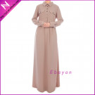 2014 Abaya Kaftan Dubai with Shirt Collar