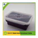 2014 Food Grade Collapsible Air Tight Lunch Box, Easy Lunch Boxes, Insulated Food Carrier, Lunch Container Y95035