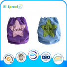 2014 Most Lovery Embroider Baby Reusable Embroidered Diaper