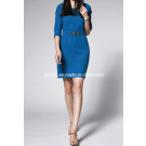 2014 New Autumn and Winter Long-Sleeve Ol Dress Women's Slim Hip Sexy Dress