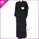 2014 New Design Islamic Basic Jalabiya Abaya