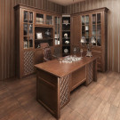 2014 Oppein Antique Wood Veneer Melamine Bookshelf (SG21417)