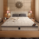 2014 Oppein Exquisite Melamine Bed with Mattress (OCH61414A)
