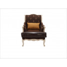 2014 U Home French Style Fabric Leather Sofa Chair Italian Chesterfield Sofa Chair