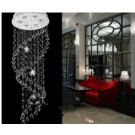 2015 Fashion Style Spiral Down Crystal Chandelier Lamp
