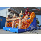 2015 New Design Devil Dragon Inflatable Slide Chsl476