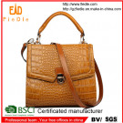 2015 Top Crocodile Pattern Ladies Leather Vanity Bag, Lady's Bag, Handbag China (J931-B2042)