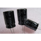 50pcs 2200UF 25V Electric Capacity