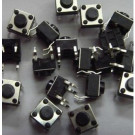 100pcs Tact Switch Micro Push Button Bend 4pin 6x6x4.3mm