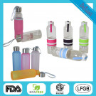 350ml Personalized Narrow Mouth Glass Water Bottles for Water Dx-108