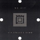 VIA VT8235 Stencil 80x80mm