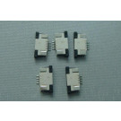 5pcs FFC/FPC Connector 4pin Pitch 1.0mm Top Contact