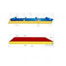5 Star Good Quanlity Color Sheet Rockwool Sandwich Panels