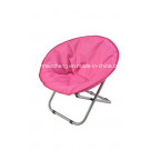 600d and 210d Fabric Folding Moon Beach Chair with Red Color Fabric