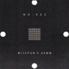 WII CPU Stencil 80x80mm
