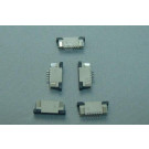 5pcs FFC/FPC Connector 6pin Pitch 1.0mm Top Contact