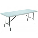 72 Inch Party Rental Banquet Plastic Folding Table
