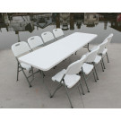 8-Foot Outdoor Banquet Folding Table (SY-240Z)