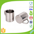 8 Oz Stainless Steel Coffee Mug Tumbler Camping Mug with Logo Printed Dn-091d
