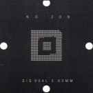 SIS 964L Stencil 80x80mm