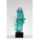 Abstract Clear Resin Sculpture