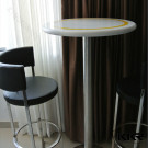 Acrylic Solid Surface High Table and Chair for Nightclub