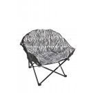 Adult Folding Round Camping Chair Moon Beach Chair Folding Chair (HC-LS-MC16)