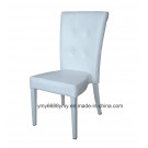 Aluminum Frame White Stackable Banquet Chair