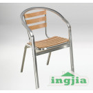 Aluminum Wood Leisure Garden Dining Outdoor Furniture (JC-38)