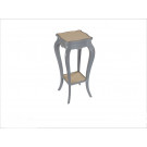 Antique Home Furniture Wood Flower Stand for Living Room (G454)