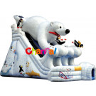 Arctic Plunge with Polar Bear Inflatable Slide/Dual Lane Inflatable Slide Bb055