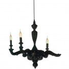 Artistic Chandelier Black Burning Pendant Chandelier