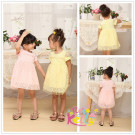 Baby Clothing, Lovely Cotton Light Color Girls� Dress (9212#)
