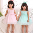 Baby Frocks Design, Chiffon Girls Dress, Baby Clothing (8615#)