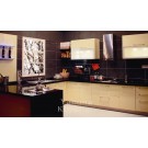 Baked Paint Kitchen Cabinet (M-L87)