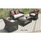 Beautiful Rattan Leisure Modern Outdoor Dining Garden Sofa for Patio