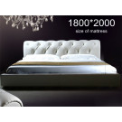 Bedroom Furniture Luxury Villa Bed Royal Queen Size Double Bed (LS-408)